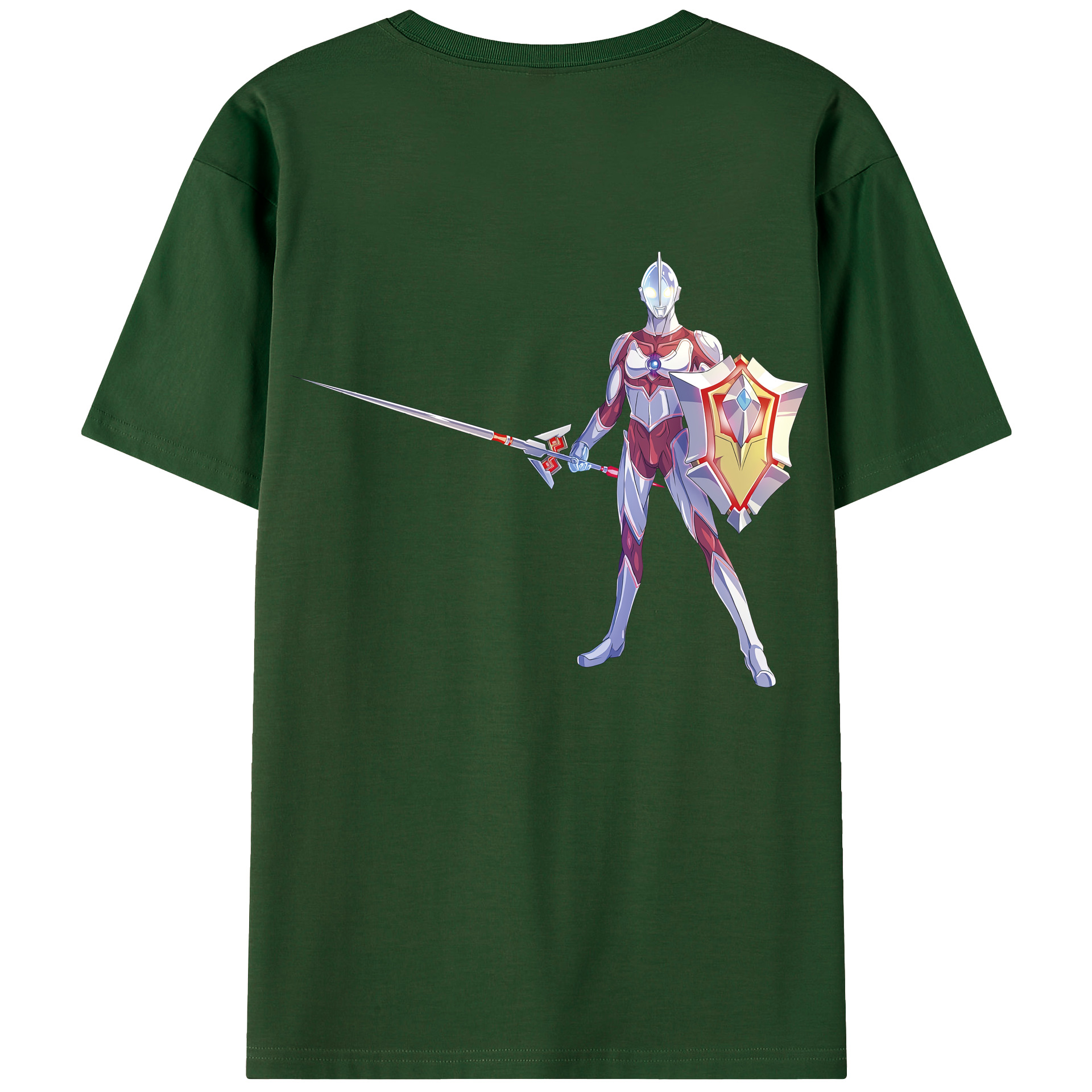 （画像用） ウルトラマン Ultraman 綿100％半袖Tシャツ（背面プリント）